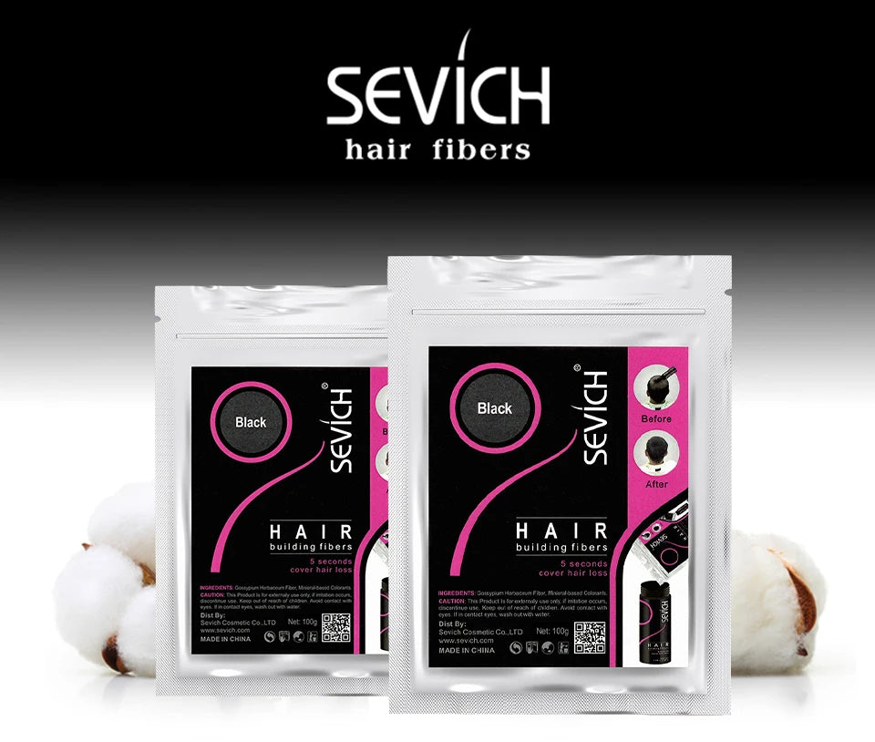 Blender Conceal Styling Fiber Hair Powders Thinning Loss Building Hair Fibers Keratin Eyelash Extension 100g Black 10 Colors