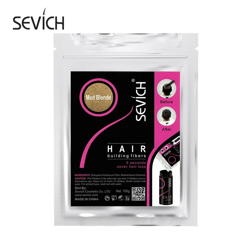 Blender Conceal Styling Fiber Hair Powders Thinning Loss Building Hair Fibers Keratin Eyelash Extension 100g Black 10 Colors