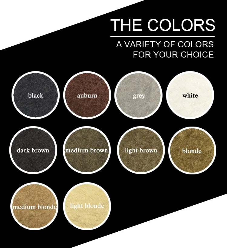Blender Conceal Styling Fiber Hair Powders Thinning Loss Building Hair Fibers Keratin Eyelash Extension 100g Black 10 Colors