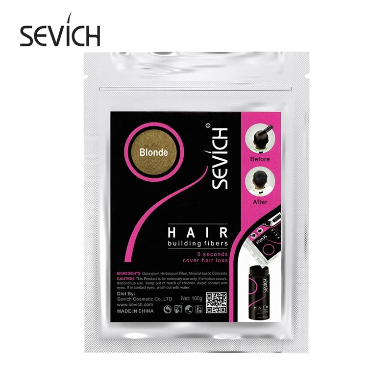 Blender Conceal Styling Fiber Hair Powders Thinning Loss Building Hair Fibers Keratin Eyelash Extension 100g Black 10 Colors