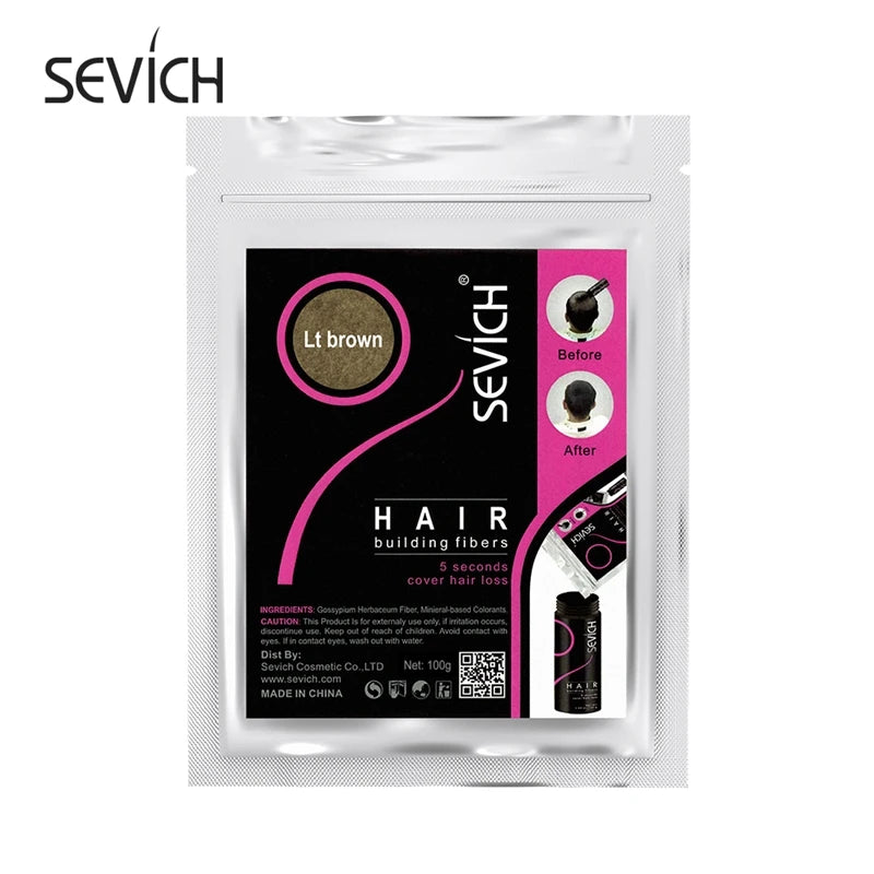 Blender Conceal Styling Fiber Hair Powders Thinning Loss Building Hair Fibers Keratin Eyelash Extension 100g Black 10 Colors
