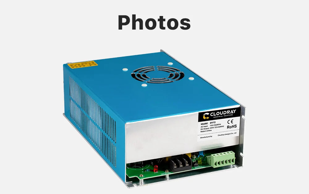 Cloudray DY13 Co2 Laser Power Supply For RECI Z2/W2/S2 Co2 Laser Tube Engraving / Cutting Machine DY Series