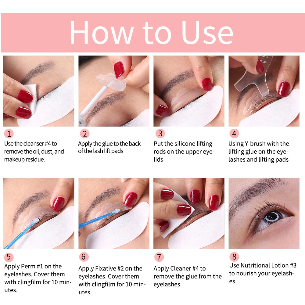 Dropshipping ICONSIGN Lash Lift Kit Lifiting Eyelash Enhancer Calia Set Lashes Perm Eyes Makeup Tools Can Do Your Logo
