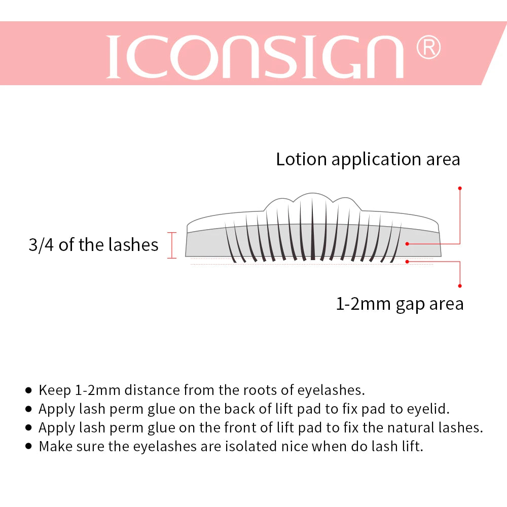 Dropshipping ICONSIGN Lash Lift Kit Lifiting Eyelash Enhancer Calia Set Lashes Perm Eyes Makeup Tools Can Do Your Logo